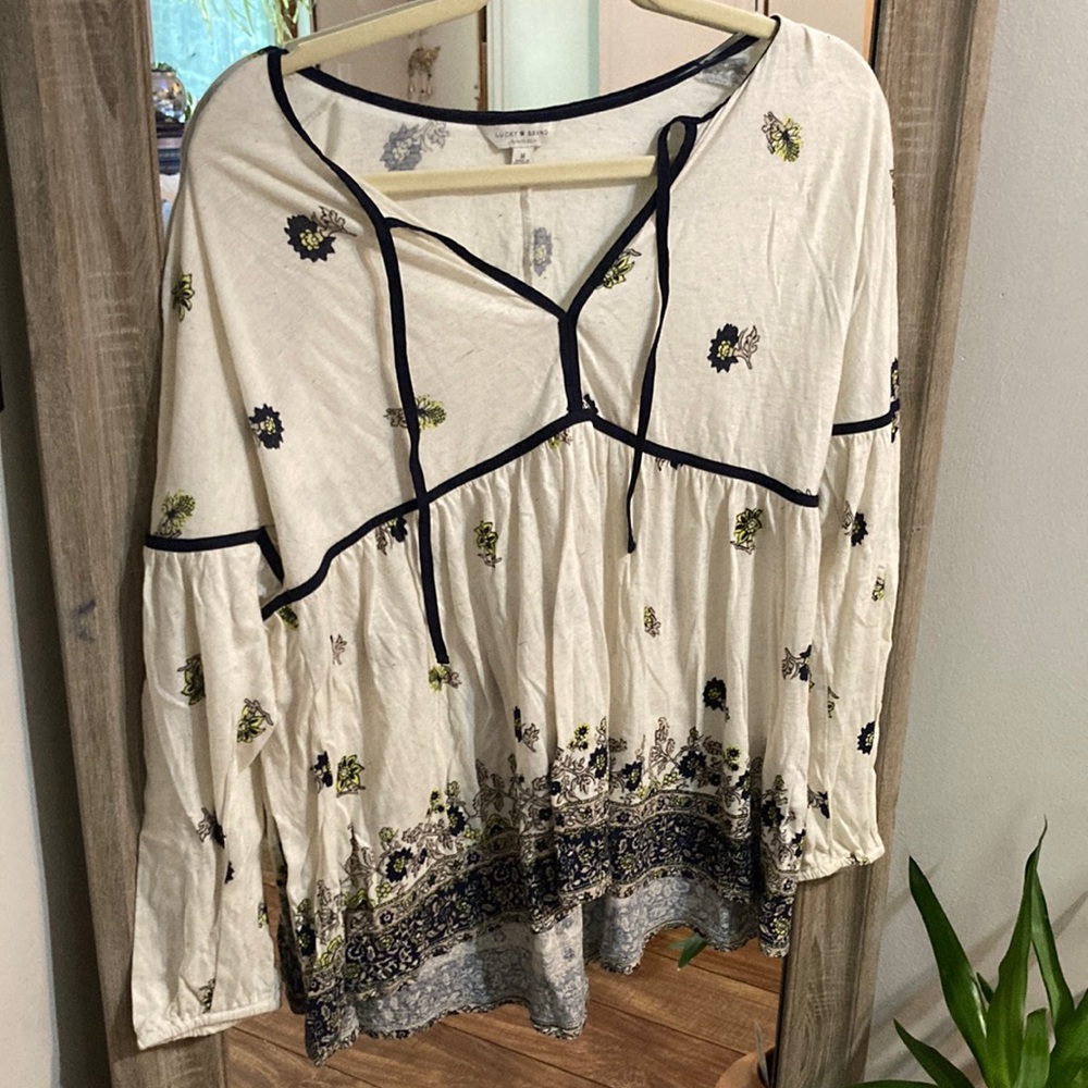 Lucky Brand Floral Shirt